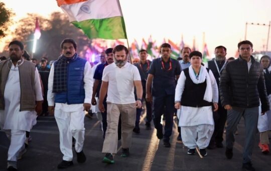 कांग्रेस भारत जोड़ो यात्रा का आज 99वां दिन, राहुल गांधी दौसा में करेंगे किसानों से संवाद