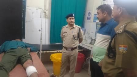 तिमली धर्मावला के जंगल मे बदमाशों व पुलिस के बीच मुठभेड़